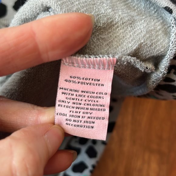 BNWOT Juicy Couture gray animal print sleeveless top - Picture 8 of 12